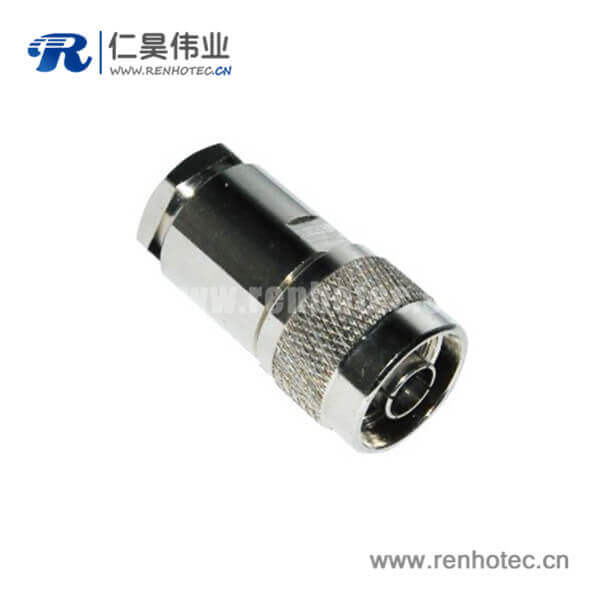 n型公頭螺母鎖緊式連接器射頻同軸電纜接LMR200/300