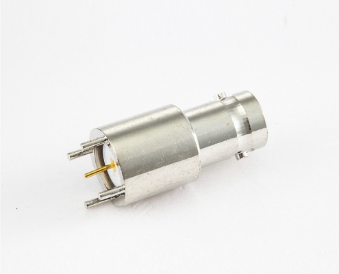 BNC母頭連接器用于PCB安裝直插孔50ohm