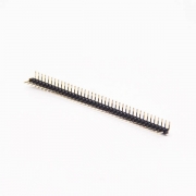 40pin排針彎式單排單塑間距2.0mm40pin插板式