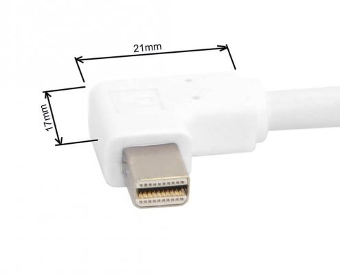 Mini+DisplayPort+ 轉(zhuǎn)HDMI公轉(zhuǎn)母轉(zhuǎn)接線0.5米